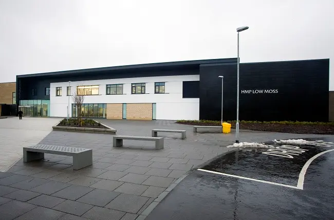 Exterior of HMP Low Moss