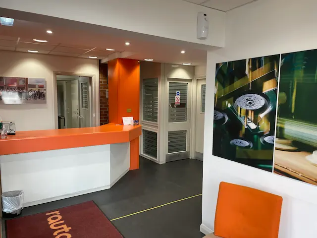 Rautomead reception area