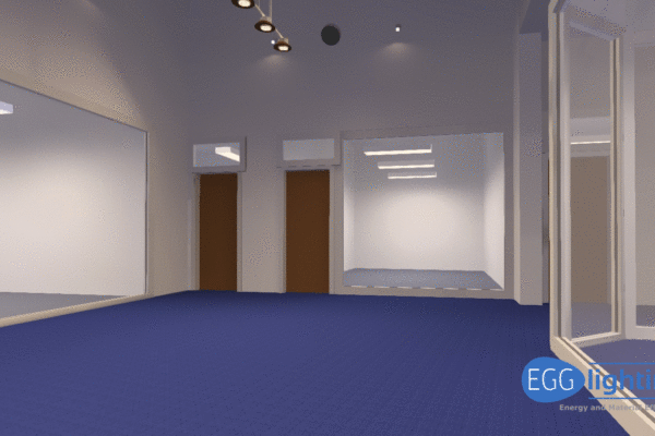 Illustration of EGG Lighting room lighting