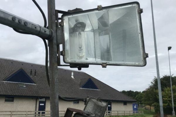 Outdoor commercial lighting EGG lighting