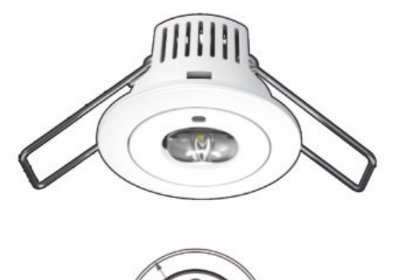 Kippen: LED Non Maintained Downlight product