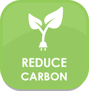 icon reduce carbon