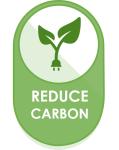 reduce carbon graphic EGG Lighting